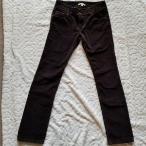 CAbi Jeans Straight Leg Size 6 in Black